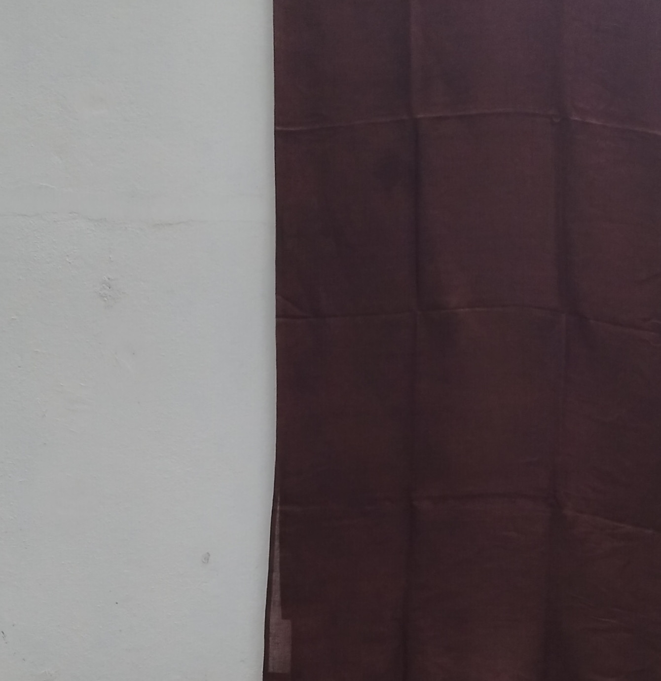 Pure Linen Plain Saree