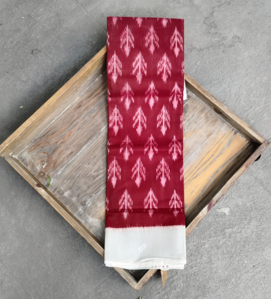 Silk Cotton Ikat Saree