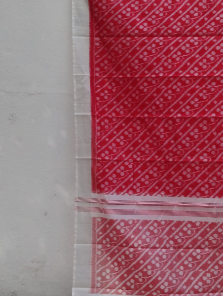 Silk Cotton Ikat Saree