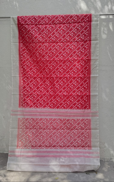 Silk Cotton Ikat Saree