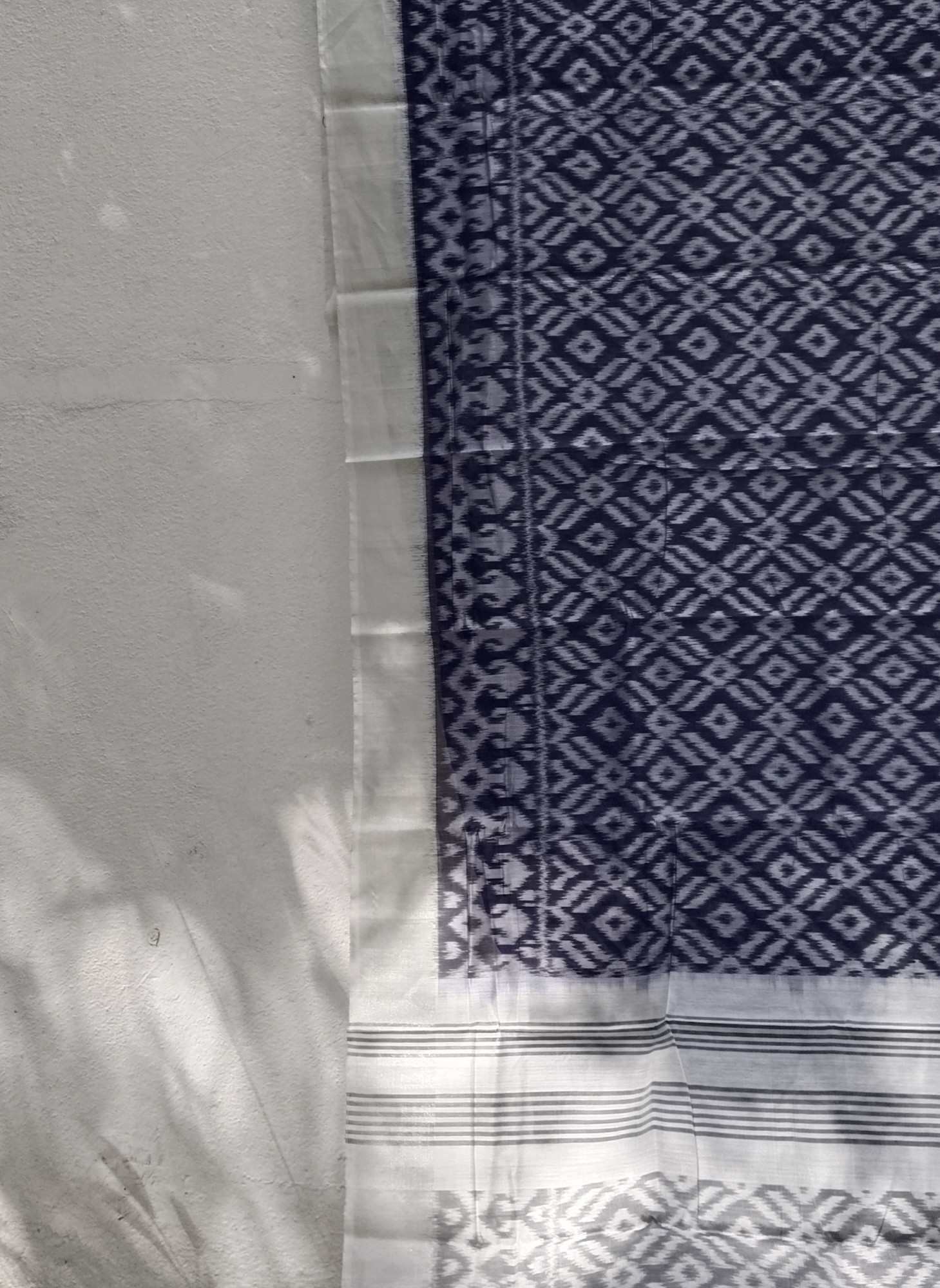 Silk Cotton Ikat Saree