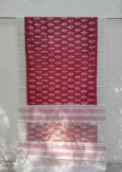 Silk Cotton Ikat Saree