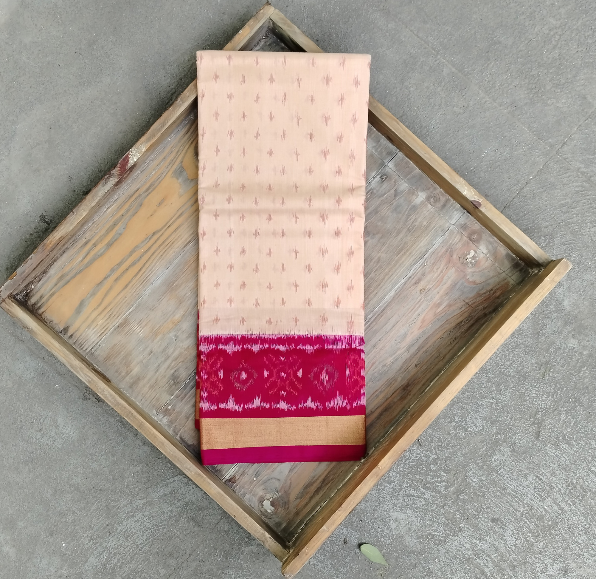 Silk Cotton Pochampalli Saree