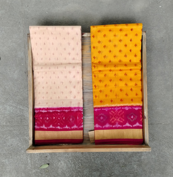Silk Cotton Pochampalli  Saree