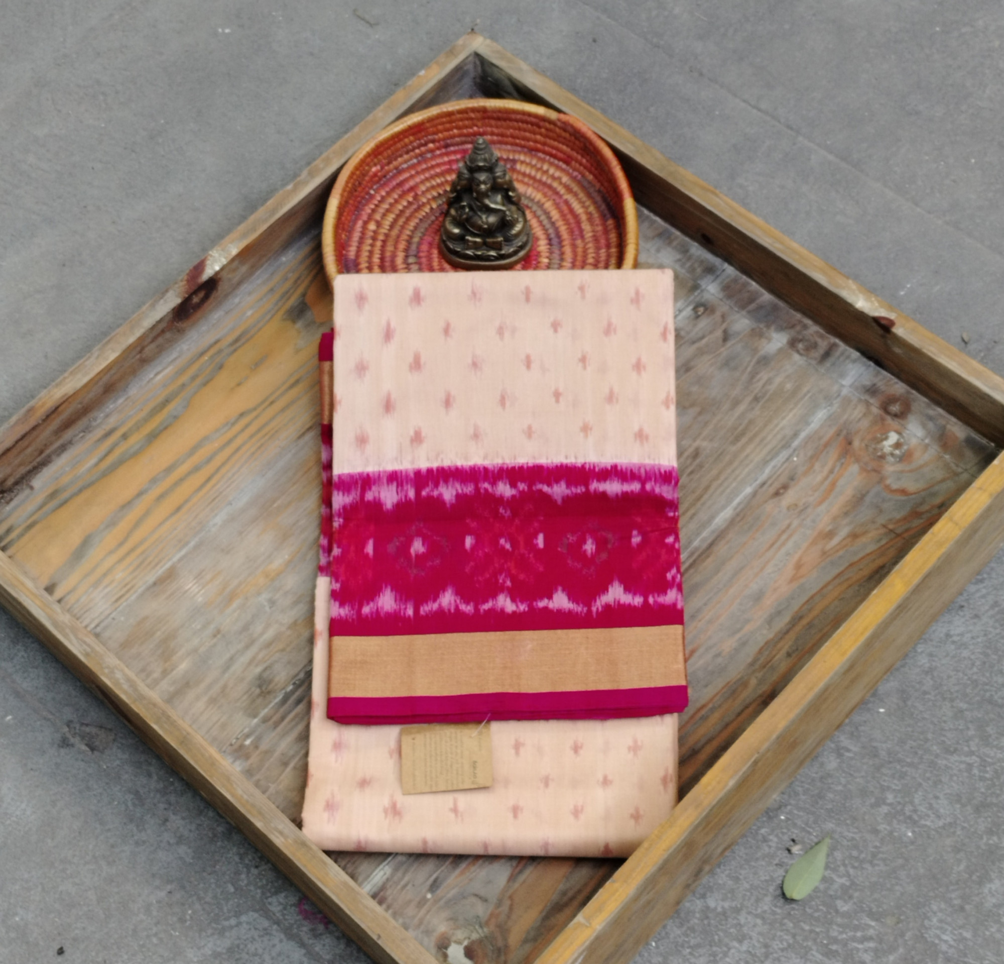Silk Cotton Pochampalli Saree
