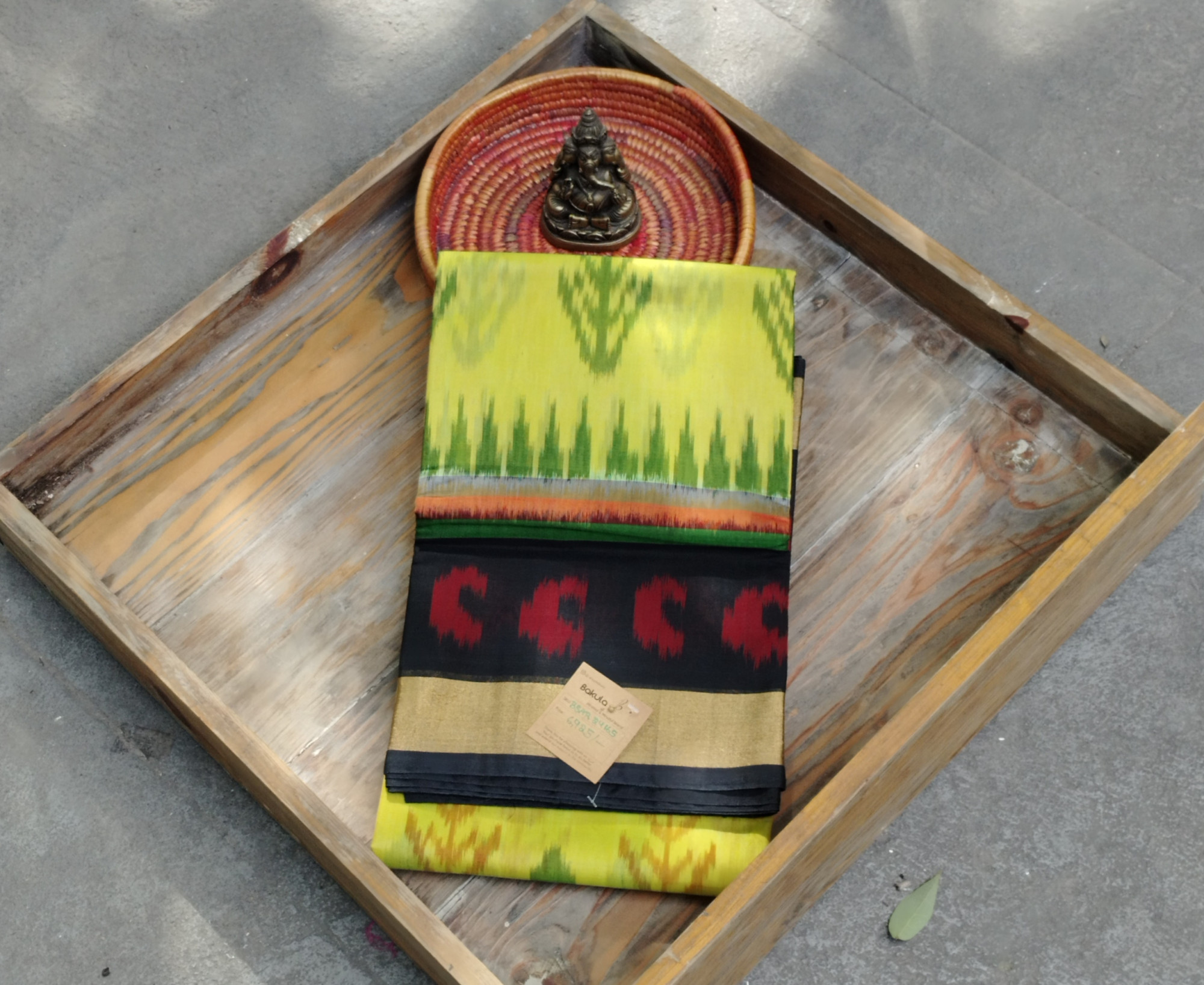 Silk Cotton Pochampalli  Saree