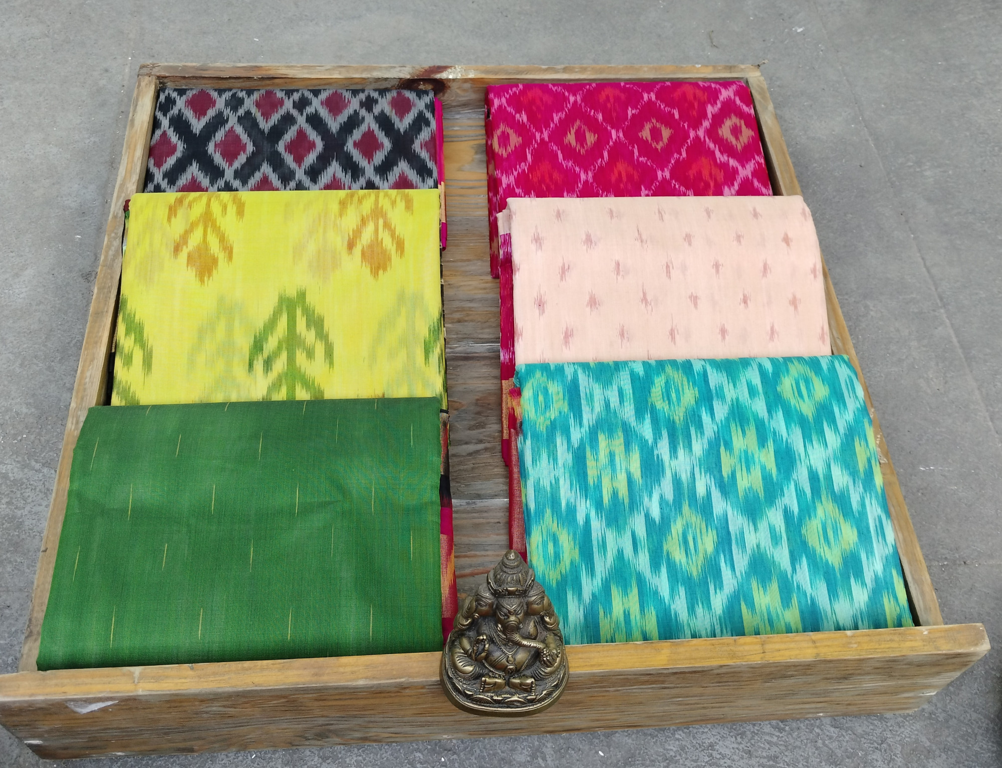 Silk Cotton Pochampalli  Saree