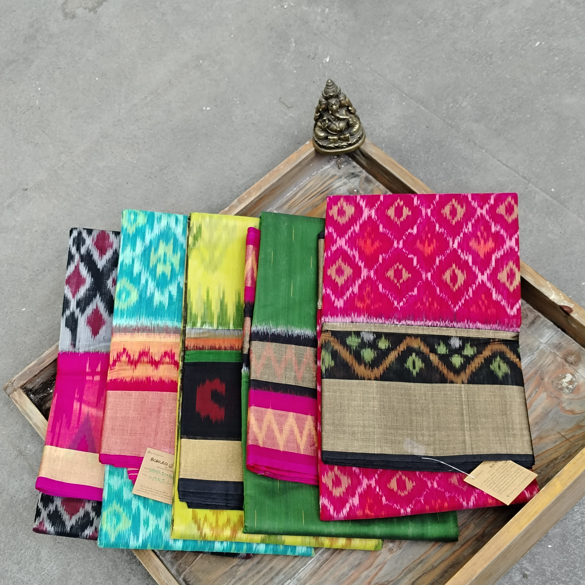 Silk Cotton Pochampalli Saree