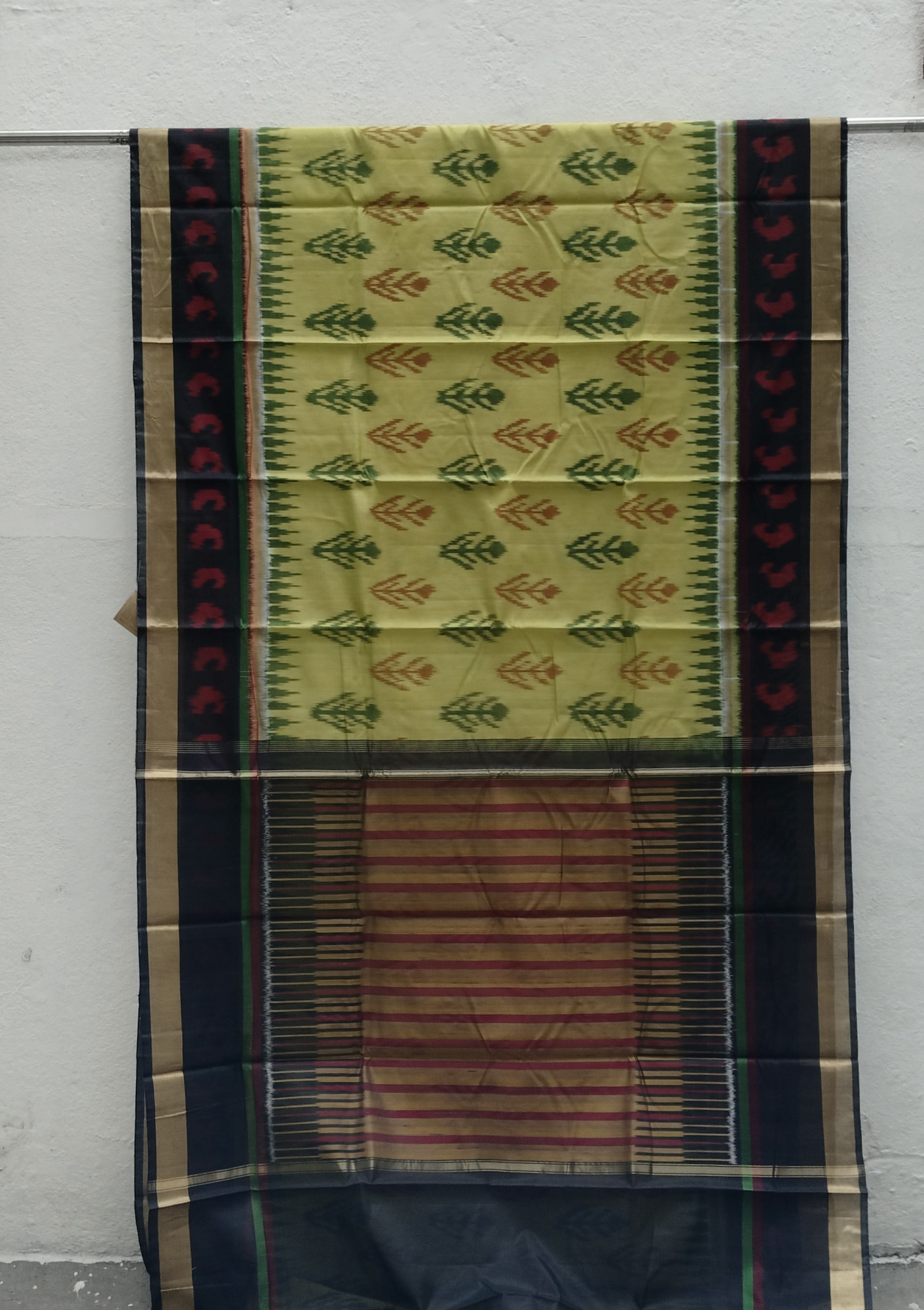 Silk Cotton Pochampalli Saree