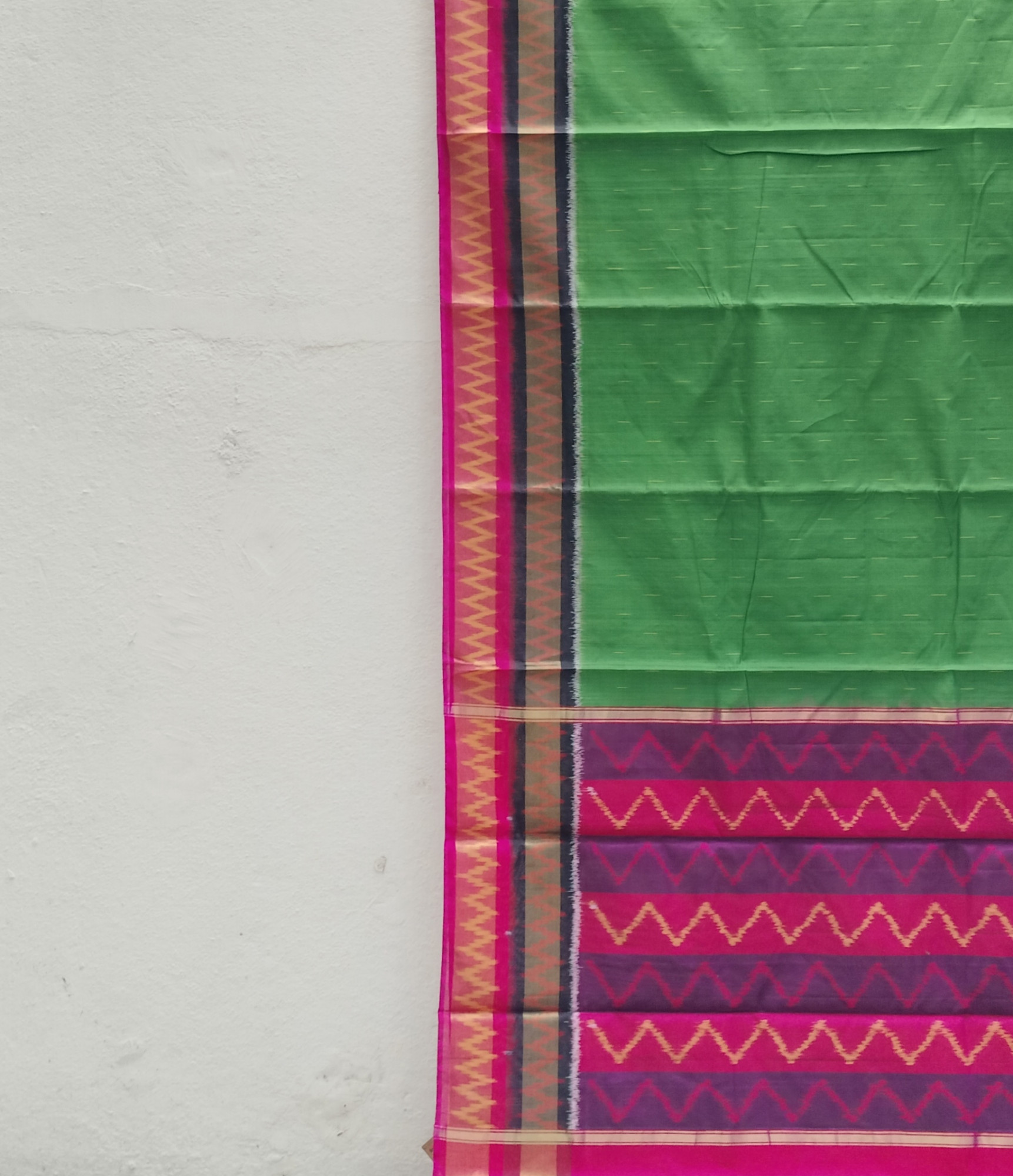 Silk Cotton Pochampalli Saree