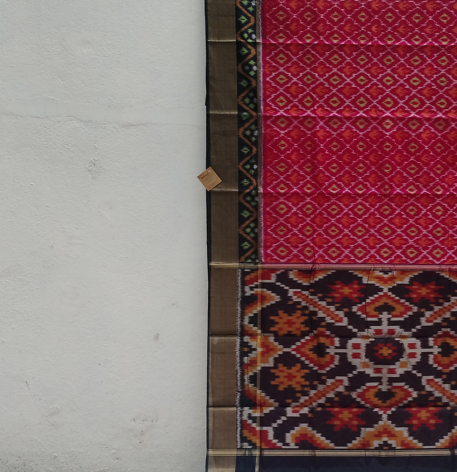 Silk Cotton Pochampalli Saree