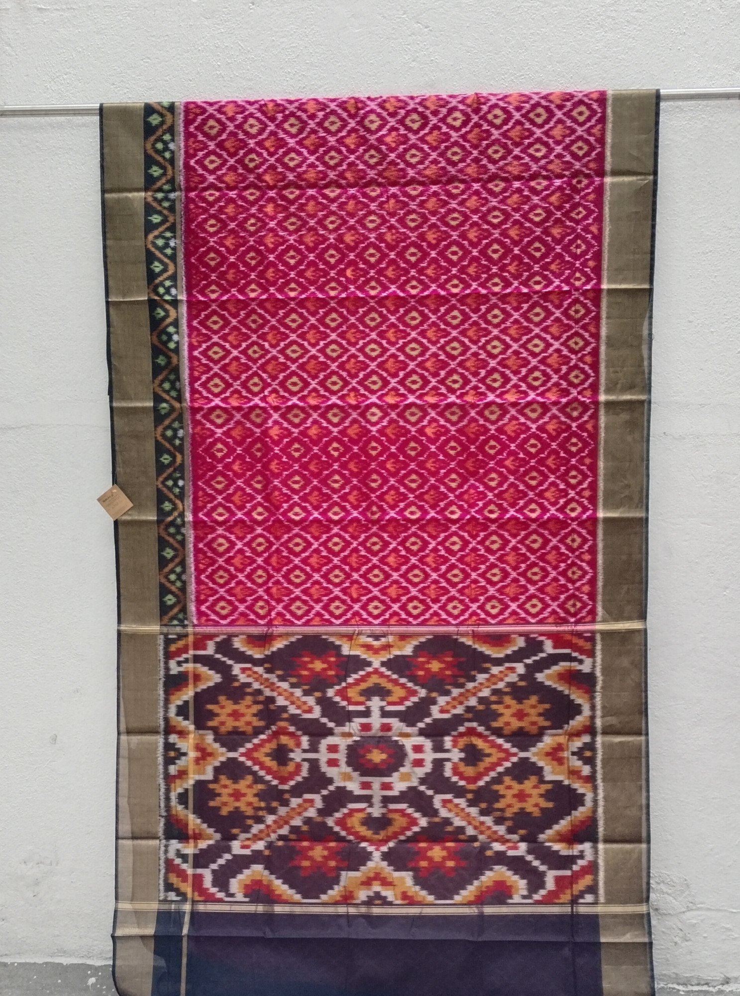 Silk Cotton Pochampalli Saree