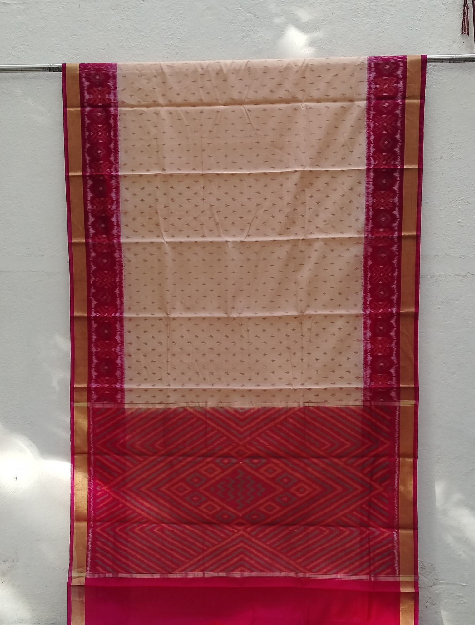 Silk Cotton Pochampalli Saree