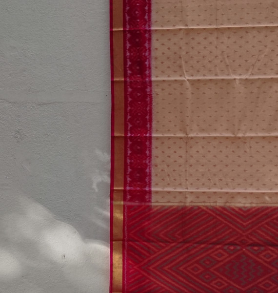 Silk Cotton Pochampalli  Saree