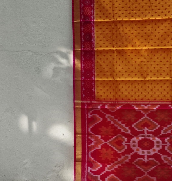 Silk Cotton Pochampalli  Saree
