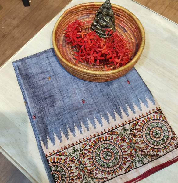 Tussar silk  Dress Material