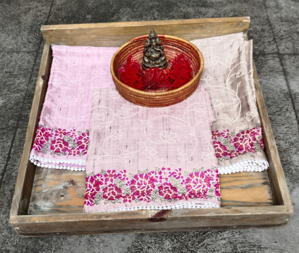 Tussar silk  Dress Material