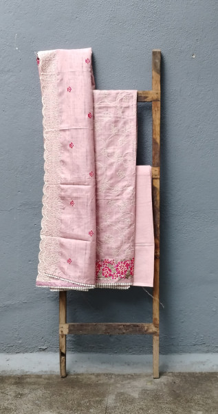 Tussar silk  Dress Material