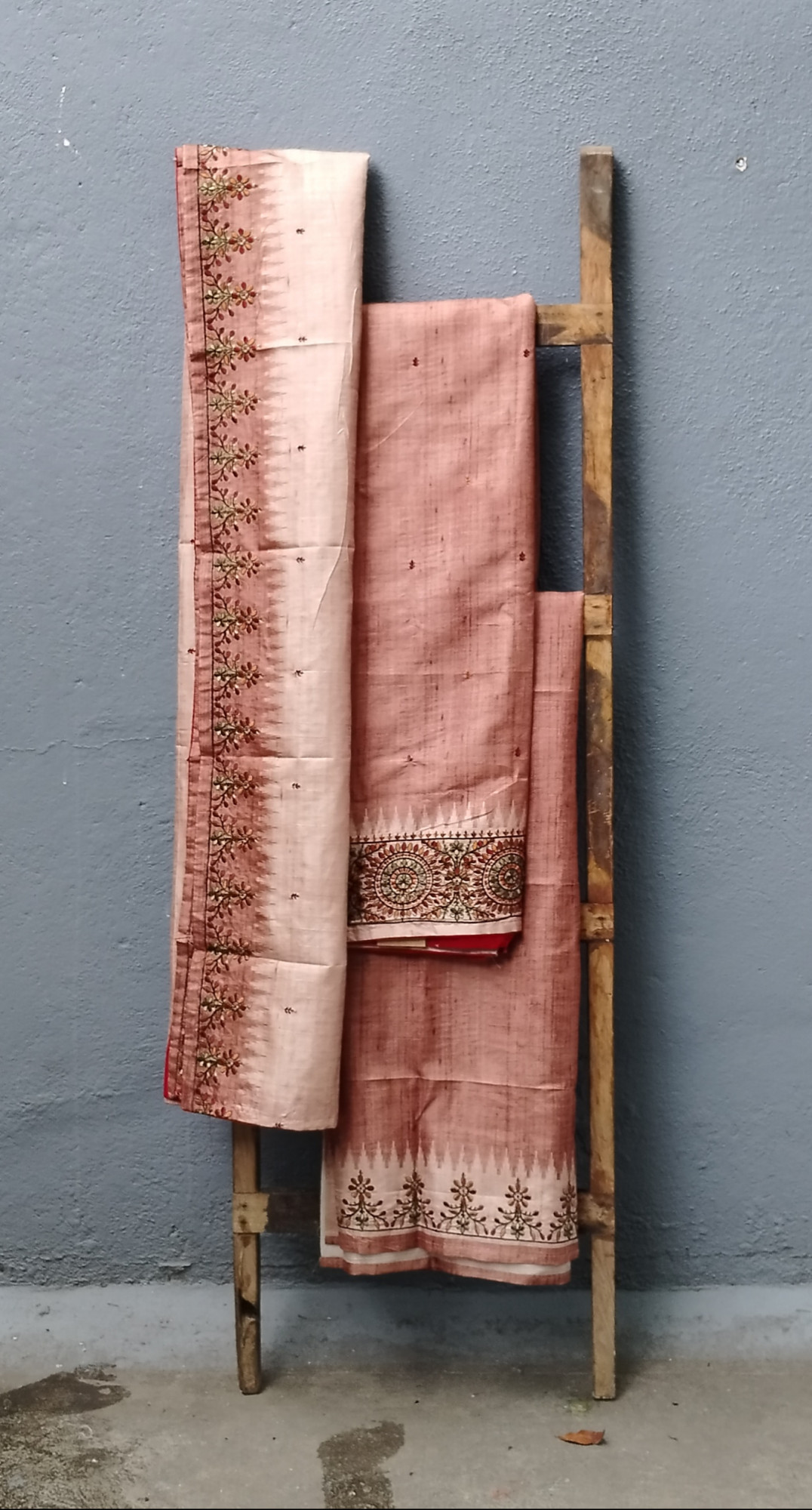 Tussar silk Dress Material