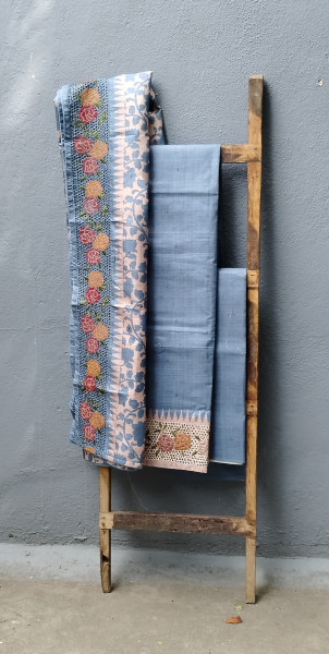 Tussar silk  Dress Material