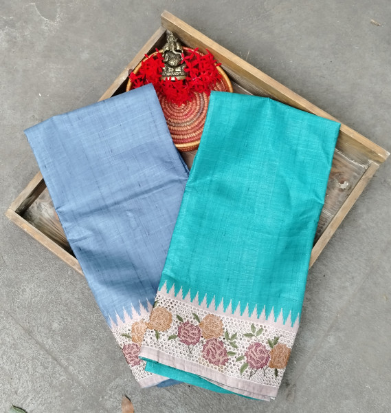 Tussar silk  Dress Material