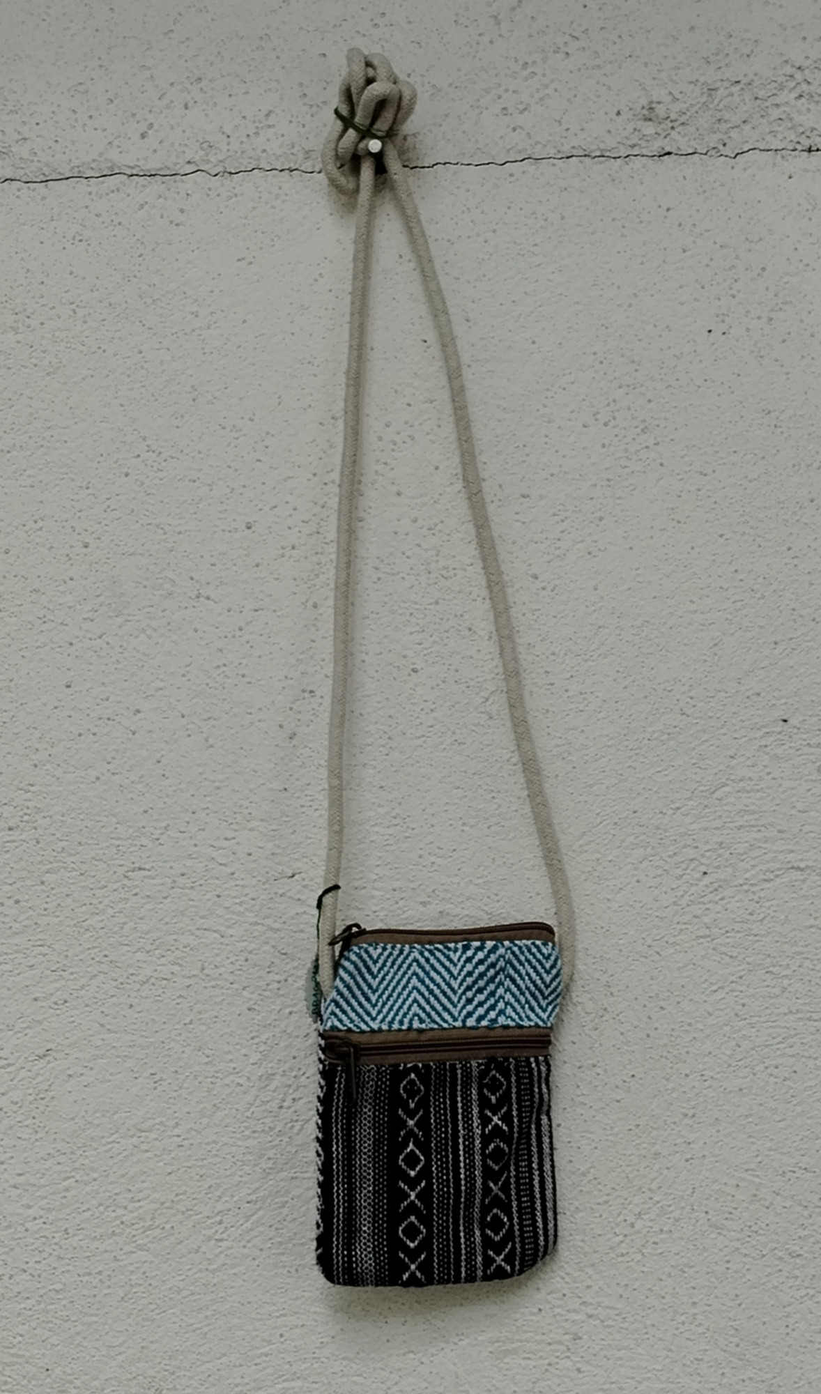 Hemp Fabric Sling Bag