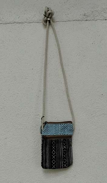 Hemp Fabric Sling Bag
