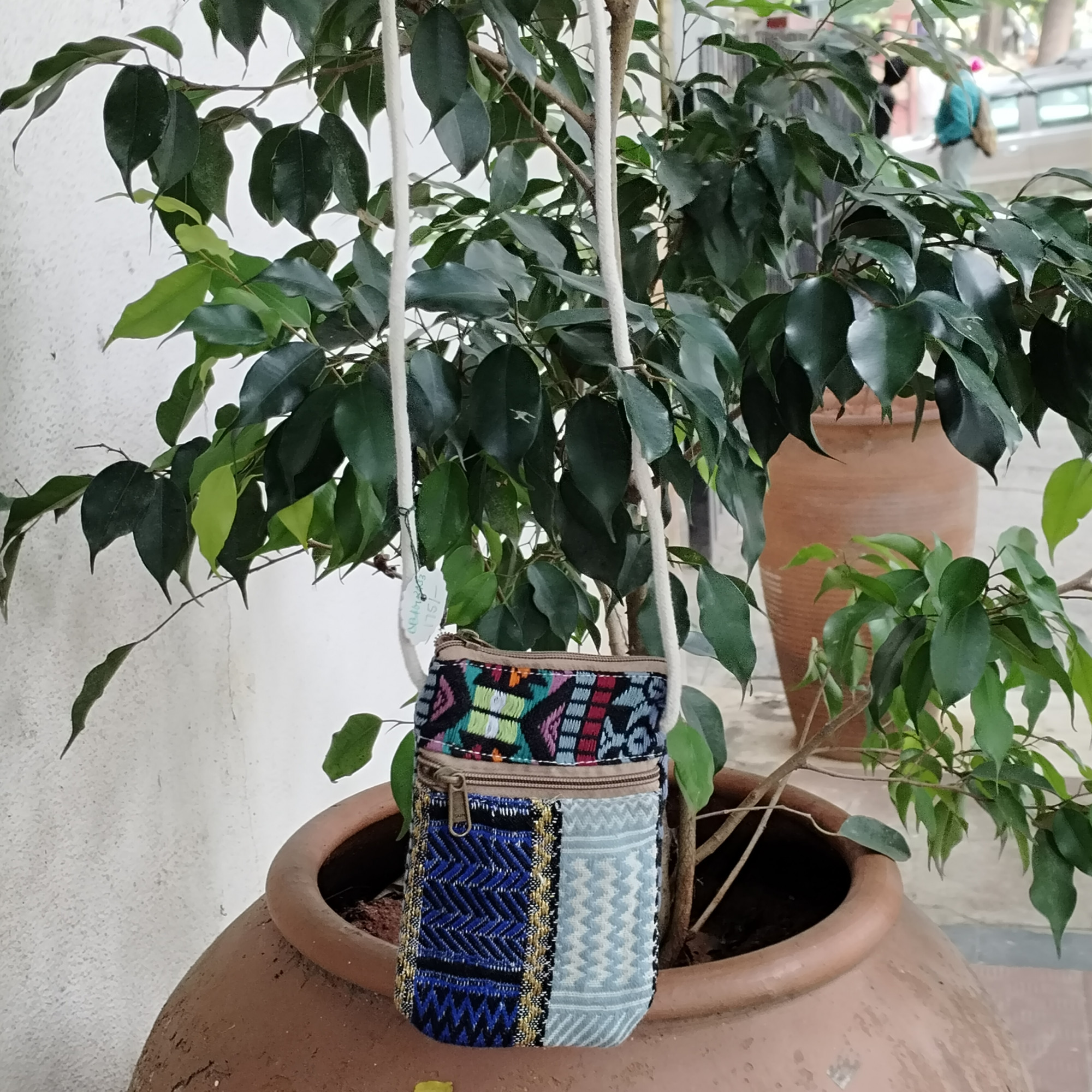 Hemp Fabric Sling Bag