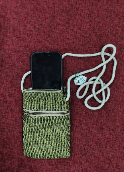 Hemp Fabric Sling Bag