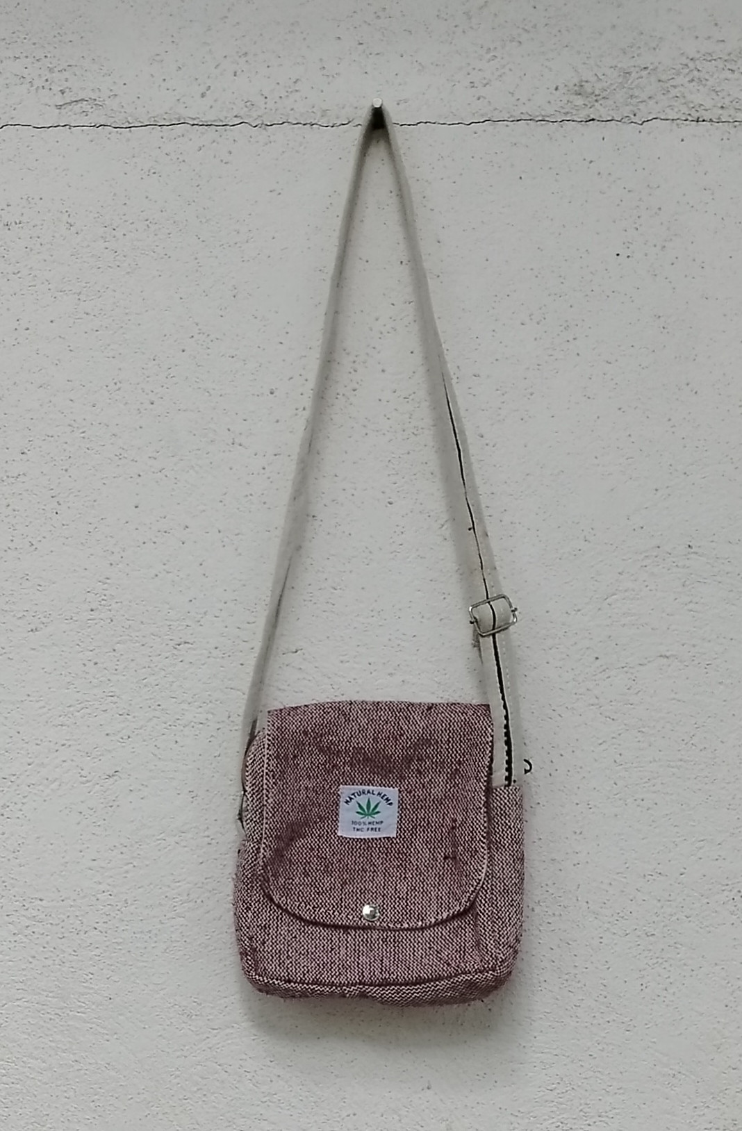 Hemp Fabric Sling Bag