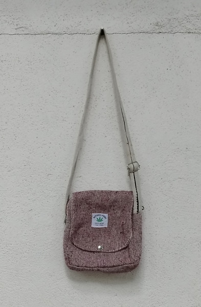Hemp Fabric Sling Bag