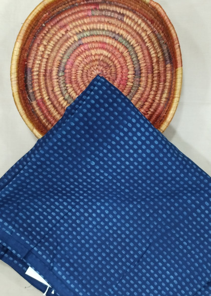 Impressive Indigo Cotton Fabric