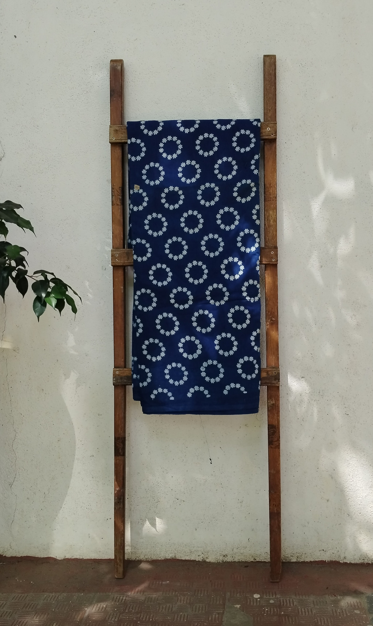 Impressive Indigo Cotton Fabric