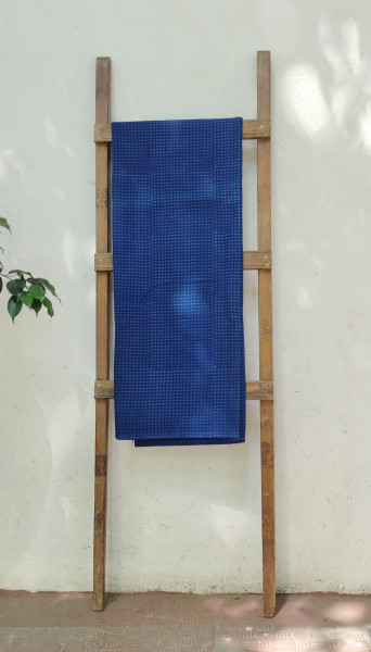 Impressive Indigo Cotton Fabric