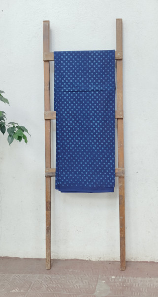Impressive Indigo Cotton Fabric