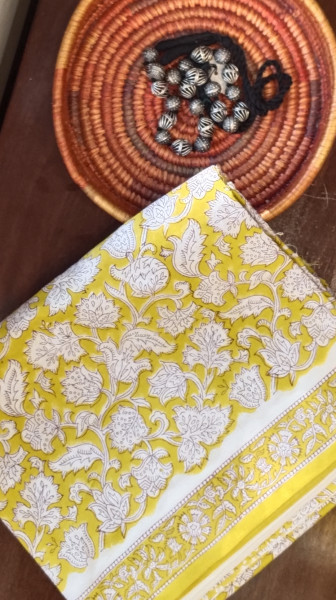 Cotton Unstitched Dress Suit