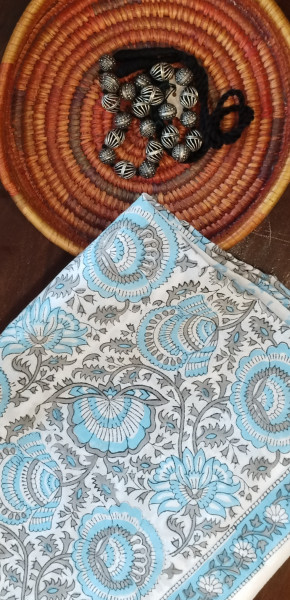 Cotton Unstitched Dress Suit