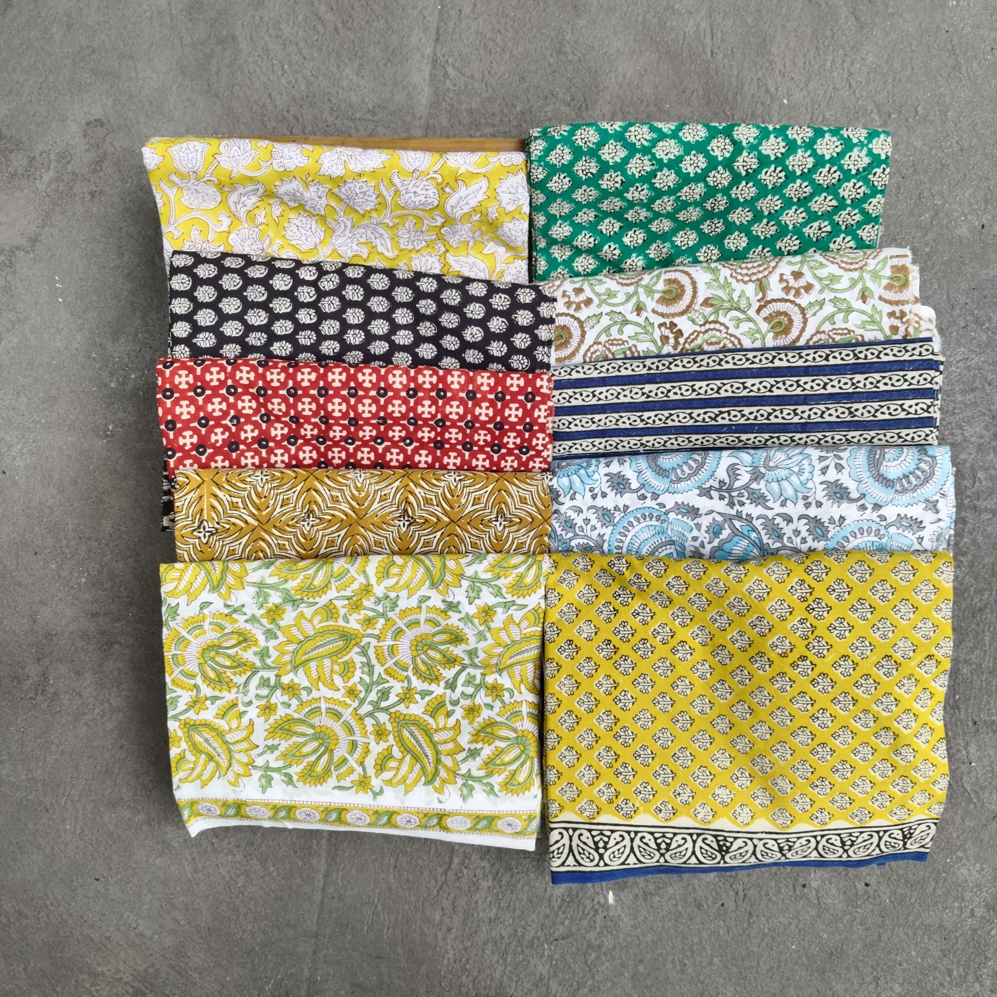 Cotton Unstitched Dress Suit