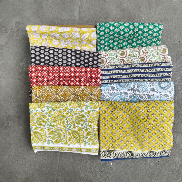 Cotton Unstitched Dress Suit