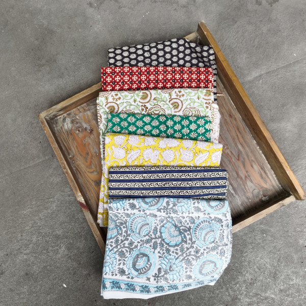 Cotton Unstitched Dress Suit