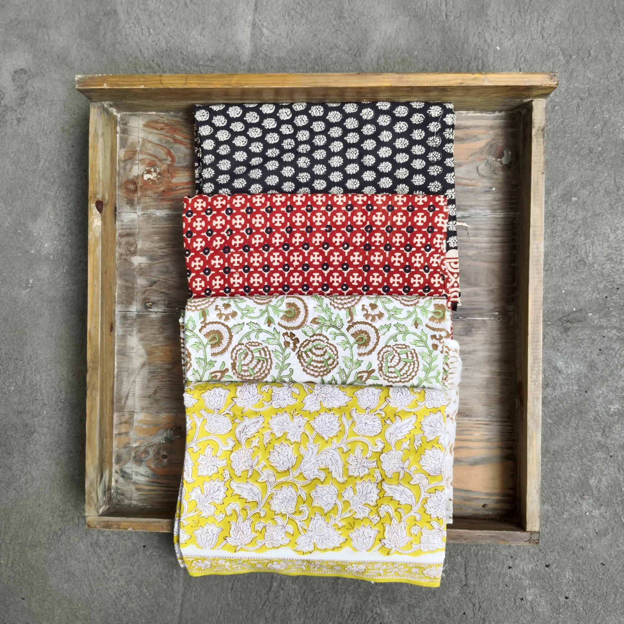 Cotton Unstitched Dress Suit