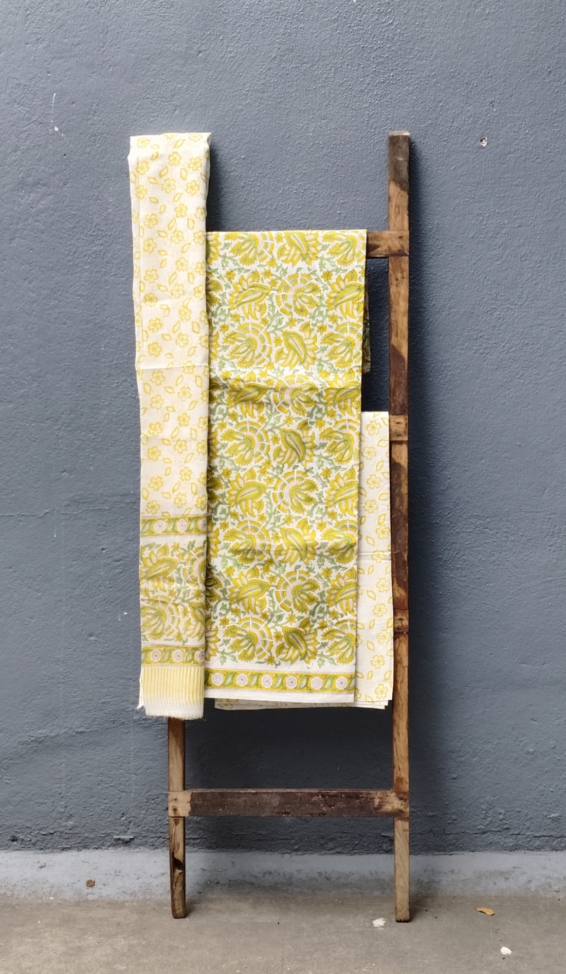 Cotton Unstitched Dress Suit