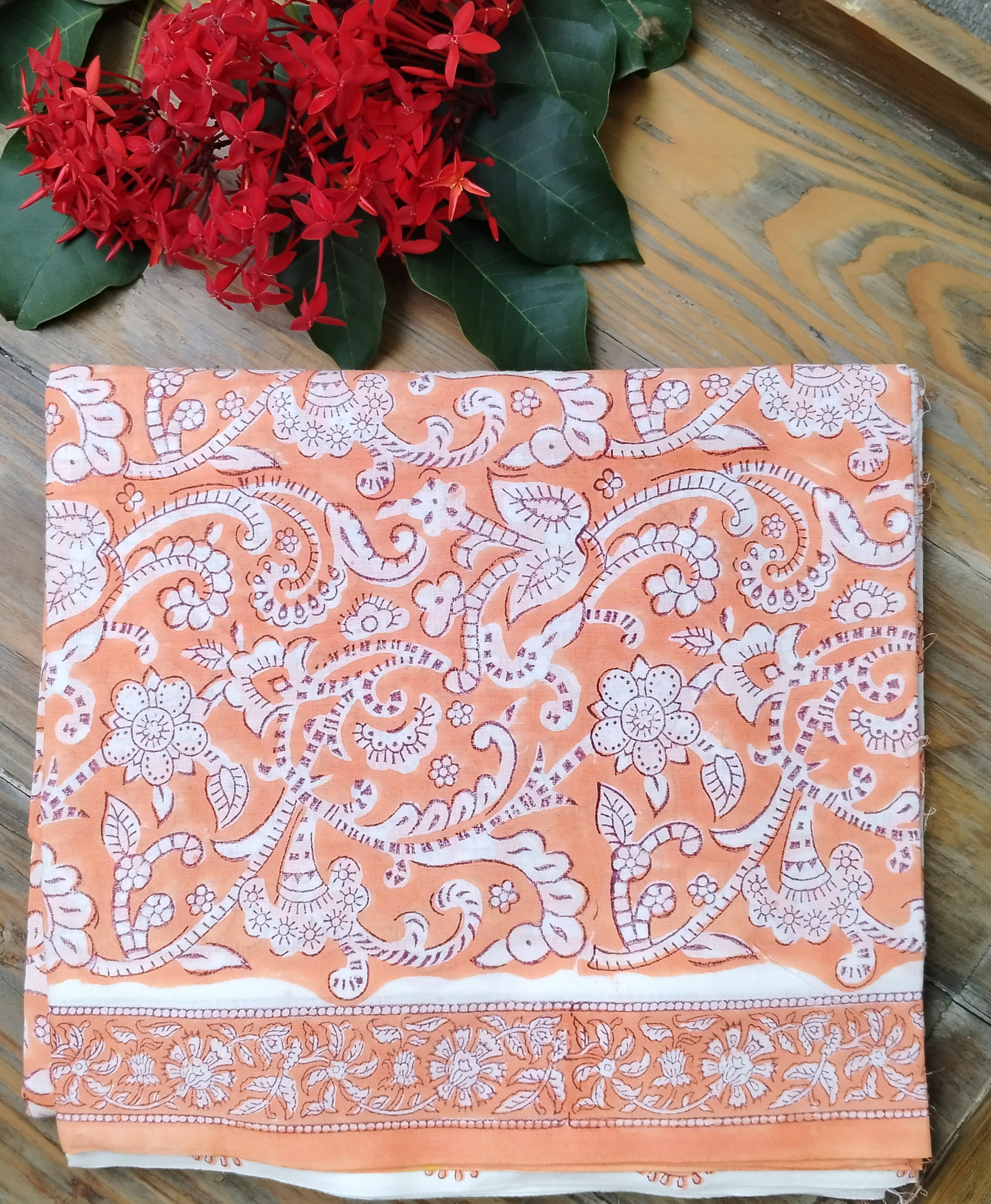 Cotton Unstitched Dress Suit