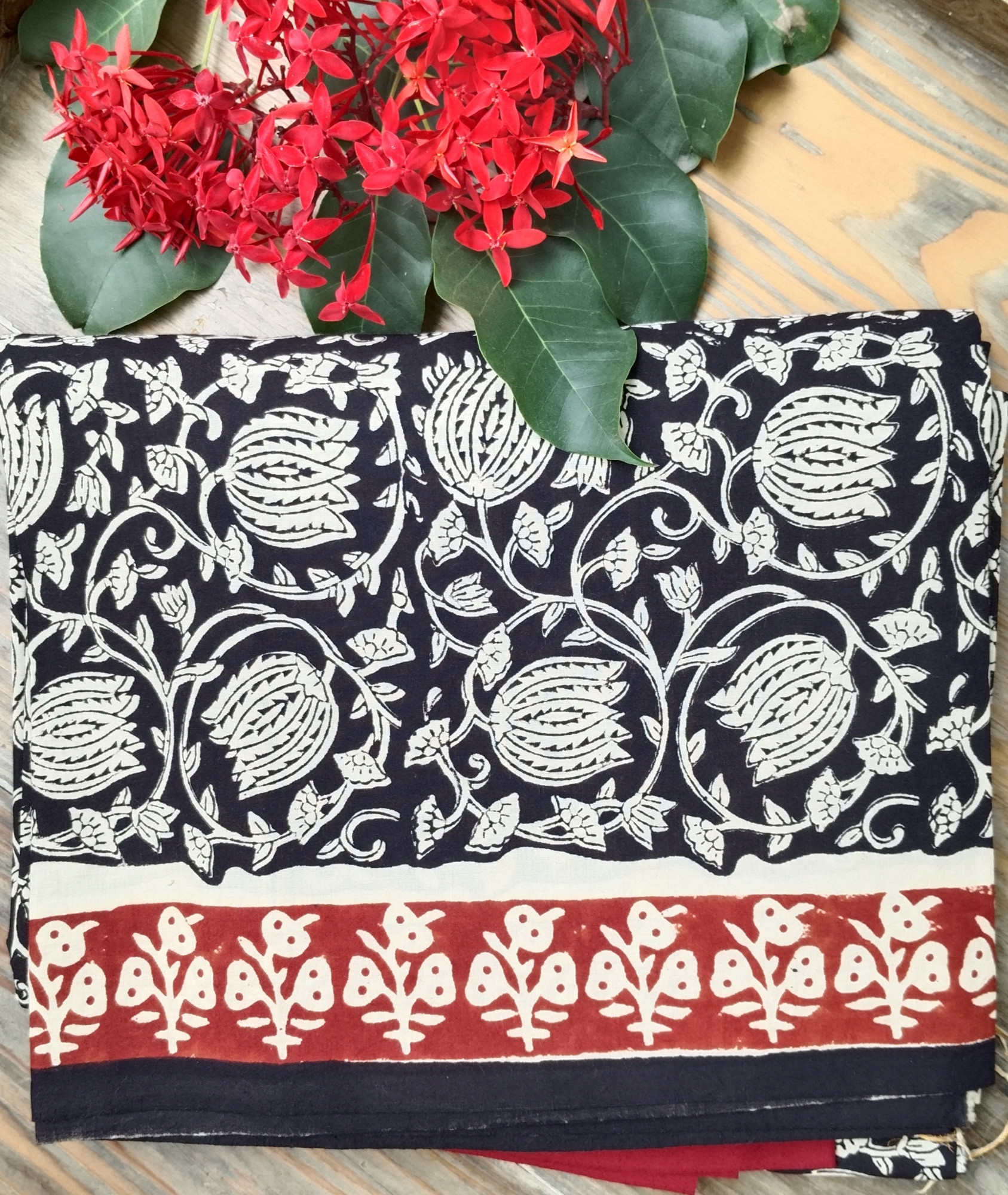 Cotton Unstitched Dress Suit