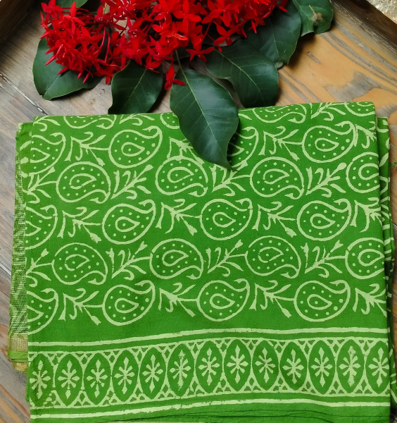 Cotton Unstitched Dress Suit