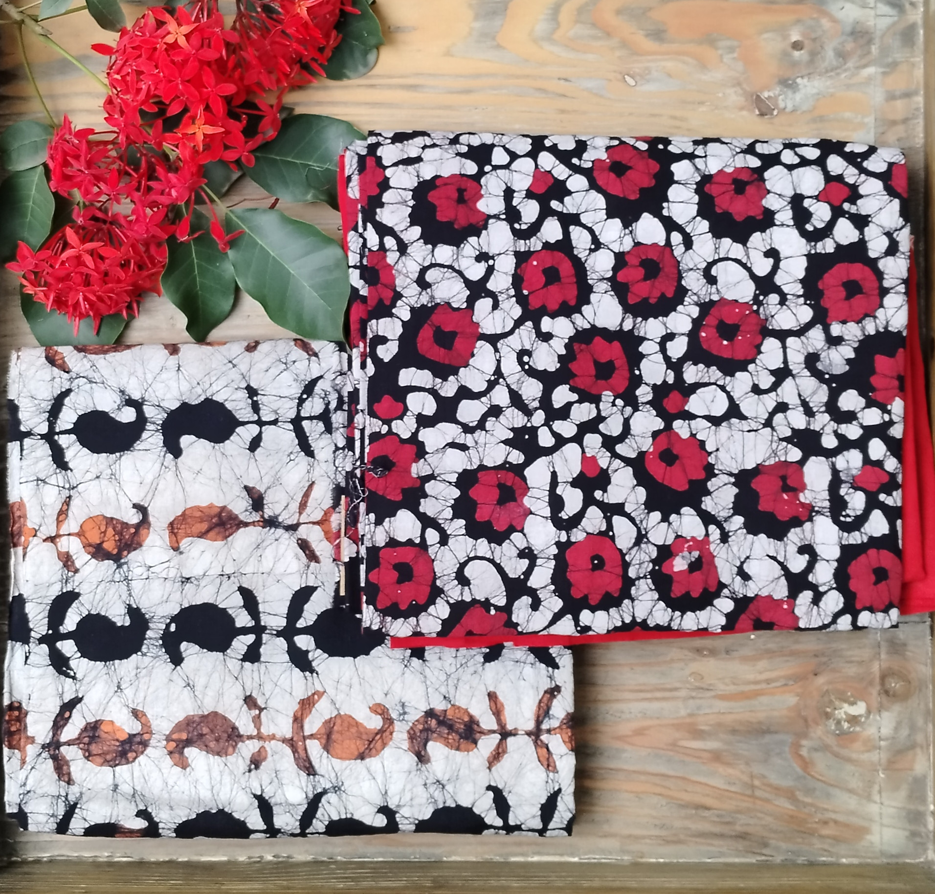 Cotton Unstitched Dress Suit