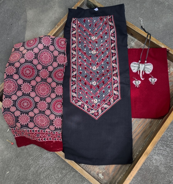 Cotton Unstitched Dress Material