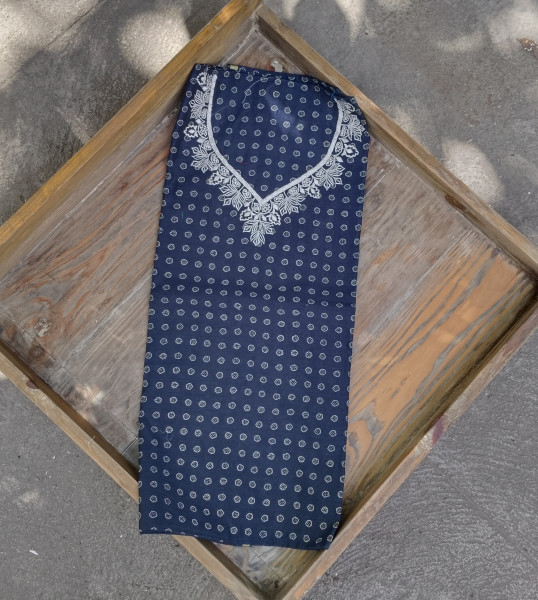 Silk Cotton Unstitched Dress Suit