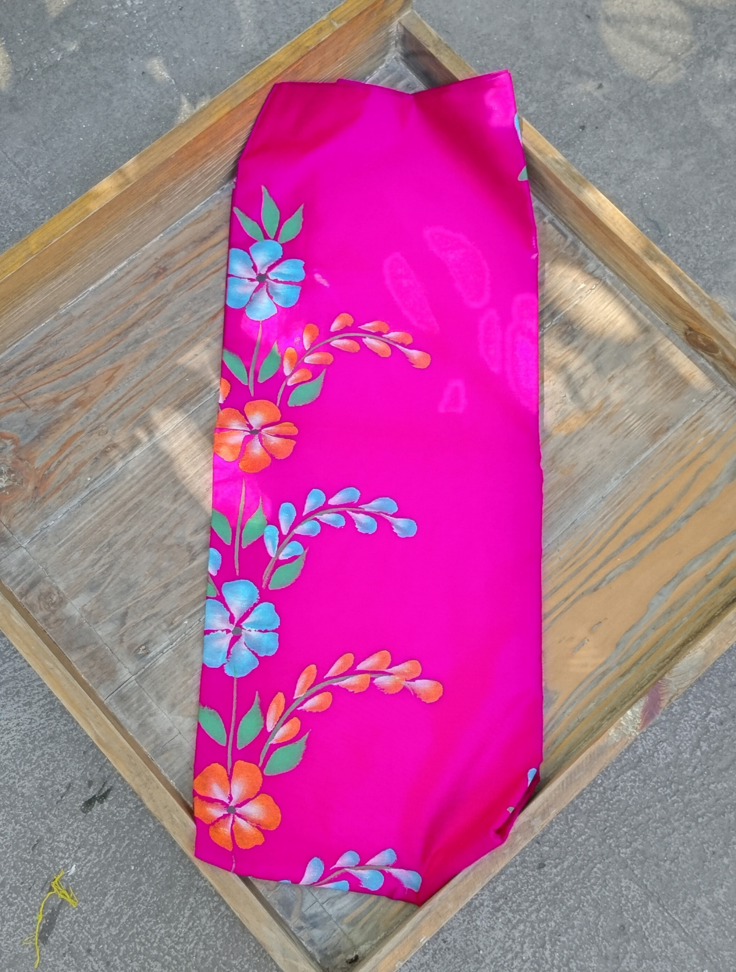 Silk Cotton Unstitched Dress Suit