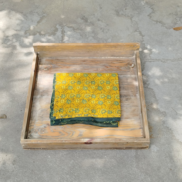 Ajrakh Handblock Cotton Unstitched Dress Material